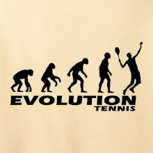 Evolúcia tenis chlapec