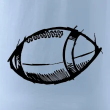 Americký futbal lopta skica Americký futbal lopta skica