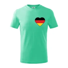 Germany love prso - Nemecká vlajka