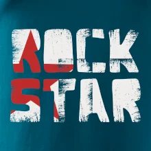 Rock star nápis