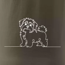 Havanský psík linka jedným ťahom