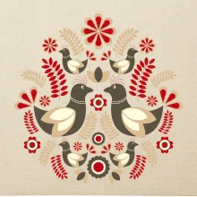 Folklór - hnedé vtáčiky Folklór - hnedé vtáčiky