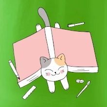 Učenie na štátnice mačka