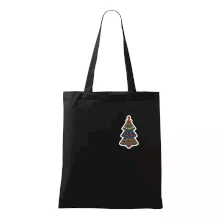 Folklór na prsníku vianočný stromček