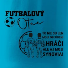 Futbalový otec - Dvaja synovia (vaše meno a číslo)