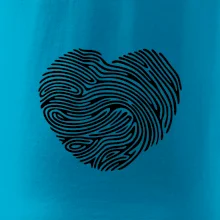 Odtlačok prsta srdce