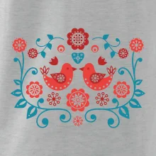 folklór - dva červené vtáčiky folklór - dva červené vtáčiky