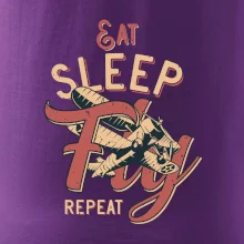 Eat Sleep Fly Repeat letadlo