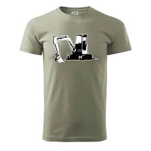 Bager bez nápisu čiernobiely