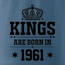 Kings are born in 1961