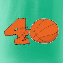 Basketball okrúhle narodeniny 40
