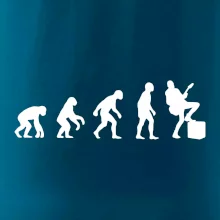 Evolúcia gitarista - noha na kombe