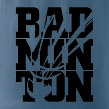 Badminton nápis