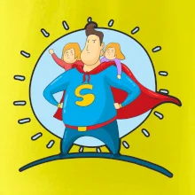 Ocko superman - dievča a dievča
