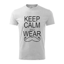 Keep calm and wear mustache Keep calm and wear mustache