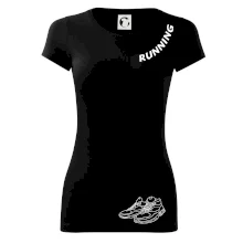 Running nápis šikmo