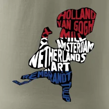 Mapy - názvy miest - Holandsko