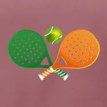 Padel - farebné rakety