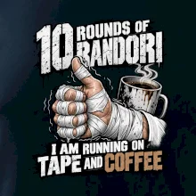 Randori 10 rounds tape and coffee