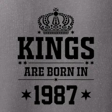 Kings are born in 1987