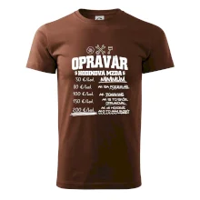 Hodinová mzda - opravár