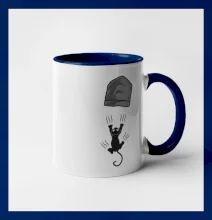 Mačka vypadla z vrecka