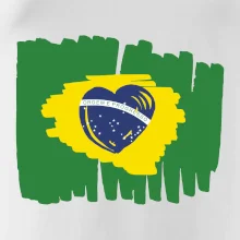 Brazília vlajka srdca