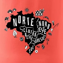 Brazília mapa a zvyky