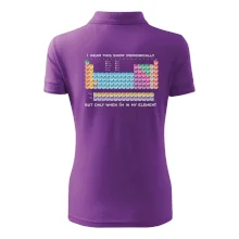 I wear this shirt periodically but only when I'm in my element I wear this shirt periodically but only when I'm in my element