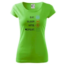 Eat sleep MTB repeat