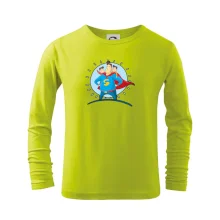 Otec superman - chlapec a chlapec Otec superman - chlapec a chlapec