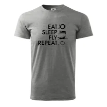 Eat sleep fly repeat Eat sleep fly repeat