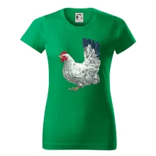 Sliepka kreslená biela