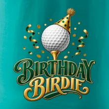 Narozeninové birdie s golfovým míčkem