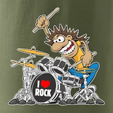 I love rock bubeník