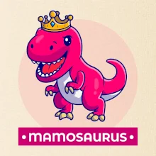 Dinosaurie rodina - mama