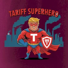 Tariff Superhero Trump