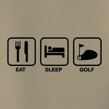 Eat sleep golf