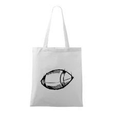 Americký futbal lopta skica