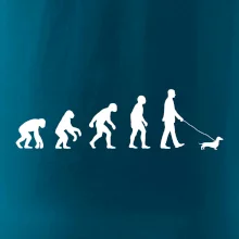 Jazvečík Evolúcia muž