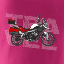 Cestovná enduro červená Cestovná enduro červená