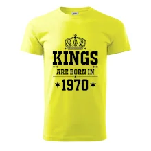 Kings are born in 1970