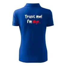 Trust me I´m  Mgr. / Ver mi som Magister.