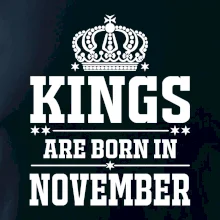 Kings are born in November
