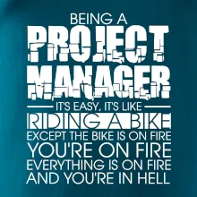Being A Project Manager - bike