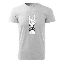 Rock ruka s náramkom