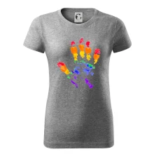 LGBT hand print