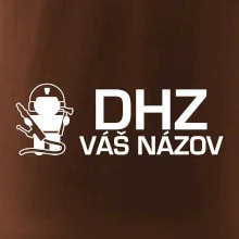 DHZ postavička - vlastný nápis