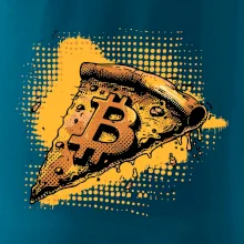 Bitcoin oranžová pizza Bitcoin oranžová pizza