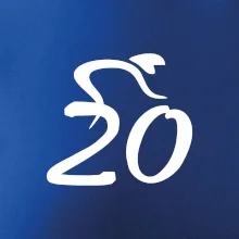 Cyklista oslavuje dvadsiatku (20)